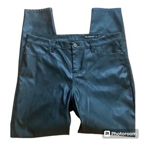 Blank NYC Faux Leather Skinny Pants, Black, Women size 32